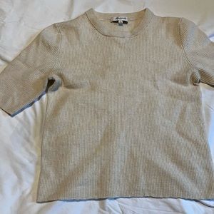 Madewell sweater shirt merino wool size small
